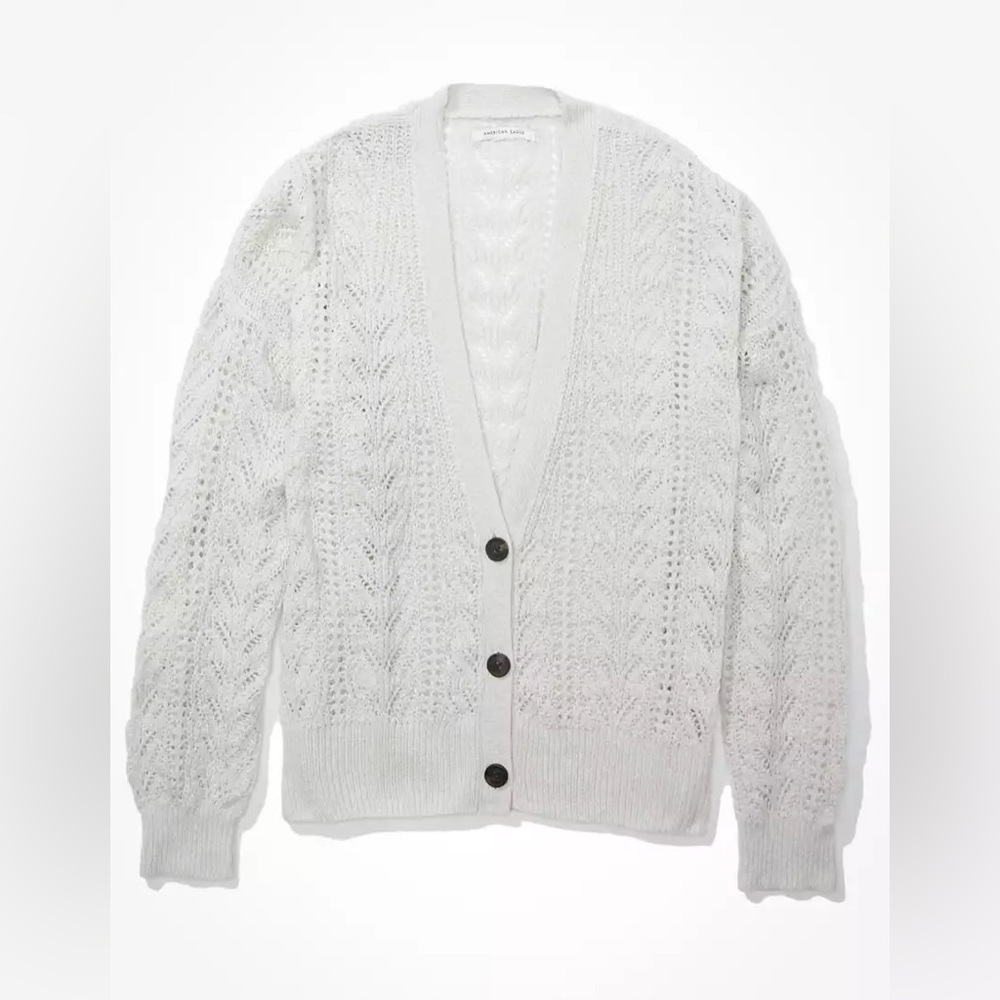 NWT - American Eagle Pointe Button Up Cardigan